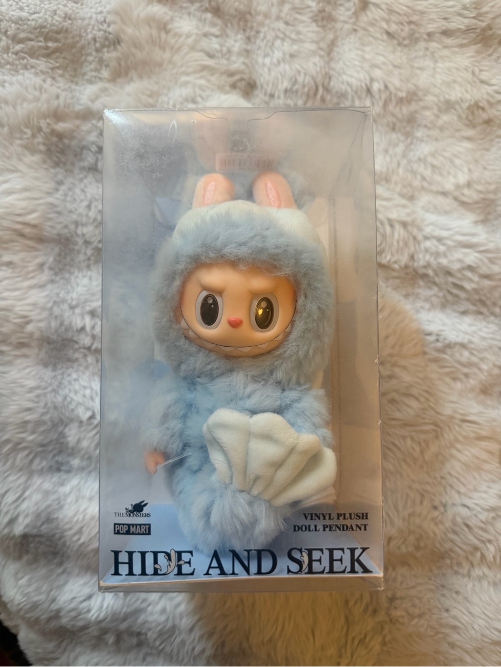 Hide and Seek Labubu Mermaid Pendant - Pop Mart The Monsters Rare NEW IN BOX - Picture 4 of 7
